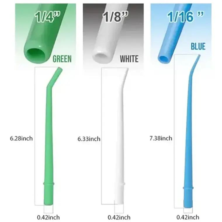 Pack De 25 Cánulas Aspiración, Cánulas Hemosuctor Plásticas 10