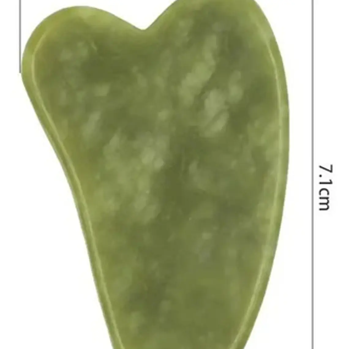 Rodillo Facial Roller Jade Doble + Piedra Gua Sha Santiago Todo Tipo De Piel 5
