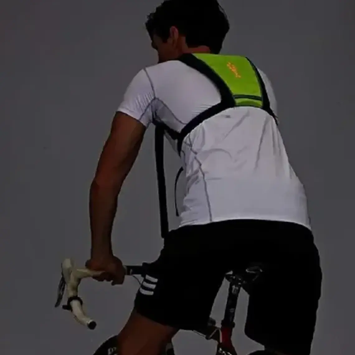 Arnés Led Mochila Chaleco Con Control Bicicleta Santiago 4