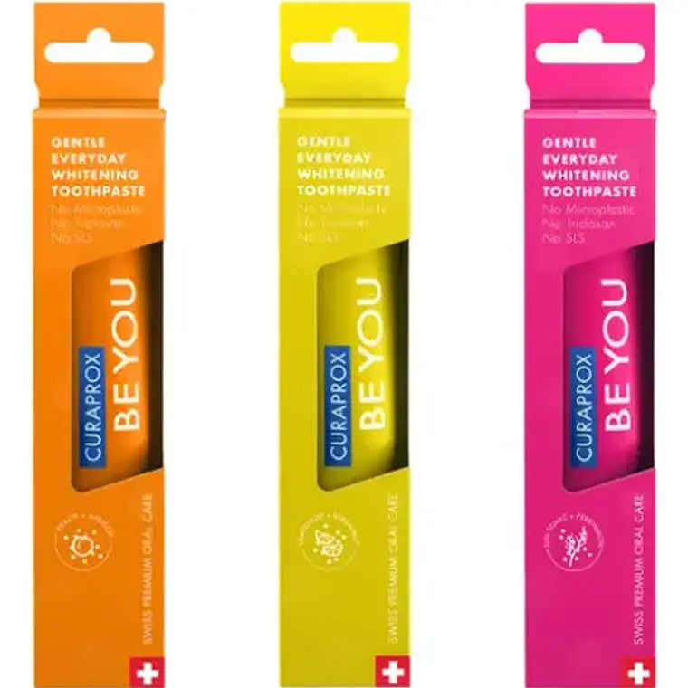 Pasta Dental Curaprox Be You Blanqueadora 60ml Colores 1un 30