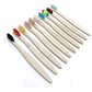 30 Cepillos De Dientes De Bambú Pacard Cajas Individuales Color Variados Al Azar - Miniatura 2