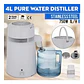 Destilador De Agua 4lts Calidad Pacard Despacho Express Blanco - Miniatura 2