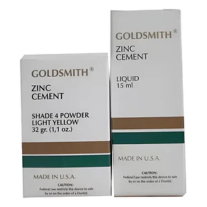 Cemento Fosfato Dental Juego Polvo Y Líquido, Goldsmith Usa