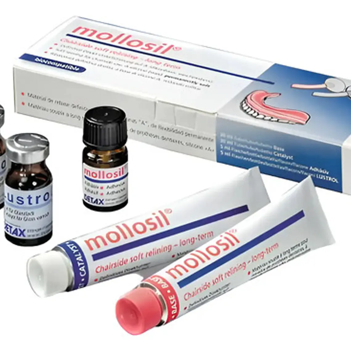 Mollosil Acondicionador De Tejidos Detax Original Alemania 1