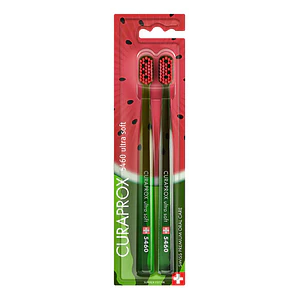 Pack Duo Cepillos Dientes Curaprox Watermelon Summer Edition