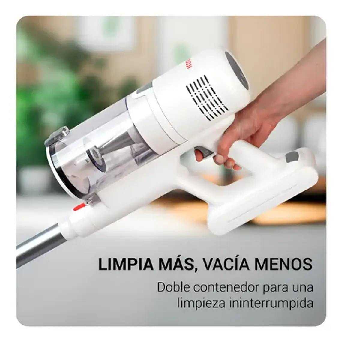 Aspiradora Inalámbrica Osoji D300 250w Blanco 2