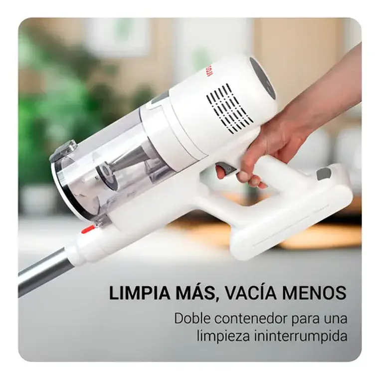 Aspiradora Inalámbrica Osoji D300 250w Blanco 2
