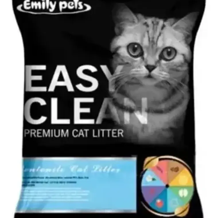 Arena Sanitaria Aglutinante Easy Clean Emilypets 20k Premium 10