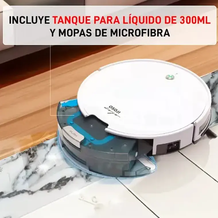 Robot Aspiradora Duo Dojosan 990 Color Blanco 8