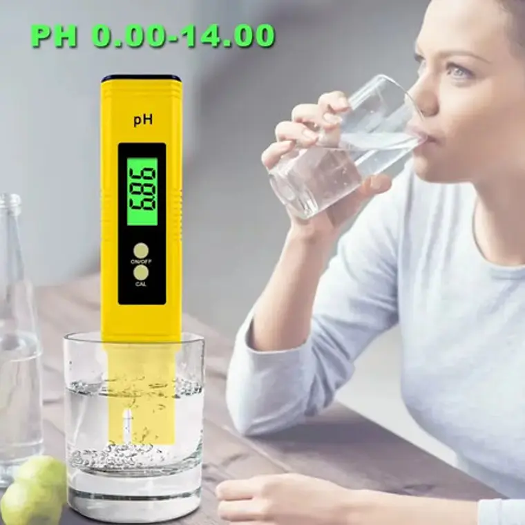 Medidor Digital De Ph Autocalibre Phmetro 3 Puntos C/estuche 3