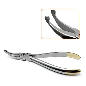 Alicate Ortodoncia Acero How Angulado Dental