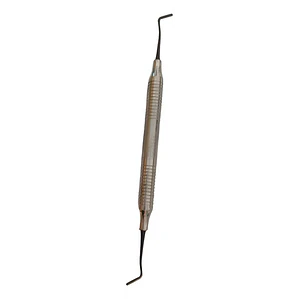 Espátula Dental Para Composite Metálica Doble Extremo Modelo