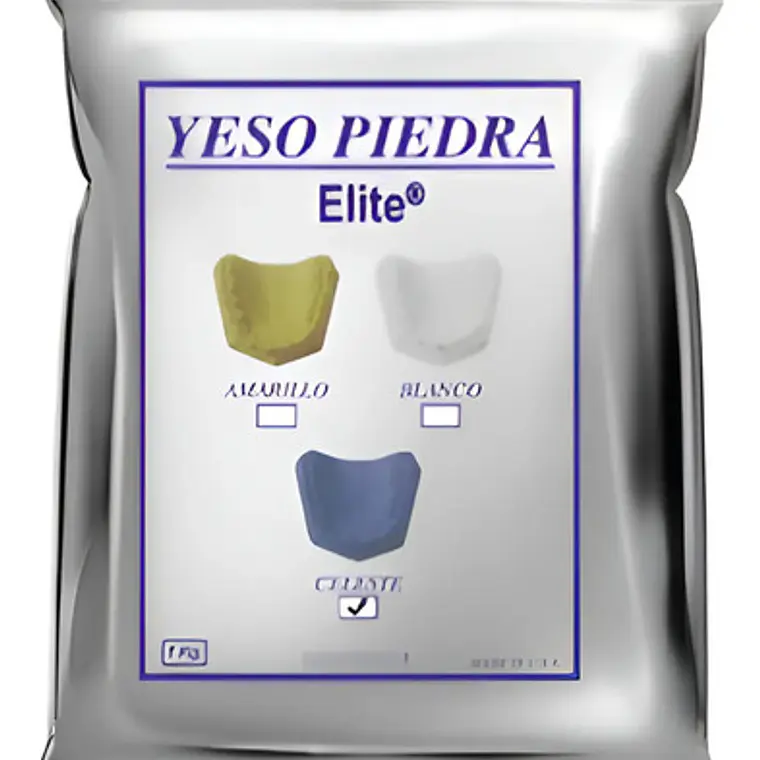 Yeso Piedra Elite Tipo Iii Celeste Made Usa 1kg Calidad 1