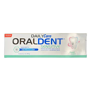 Pasta Dental Oraldent Blanqueadora Sensitive 80g