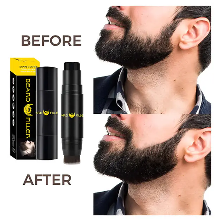 Tinte Lápiz Dual Temporal Para Barba Beard Shaping Premium 1