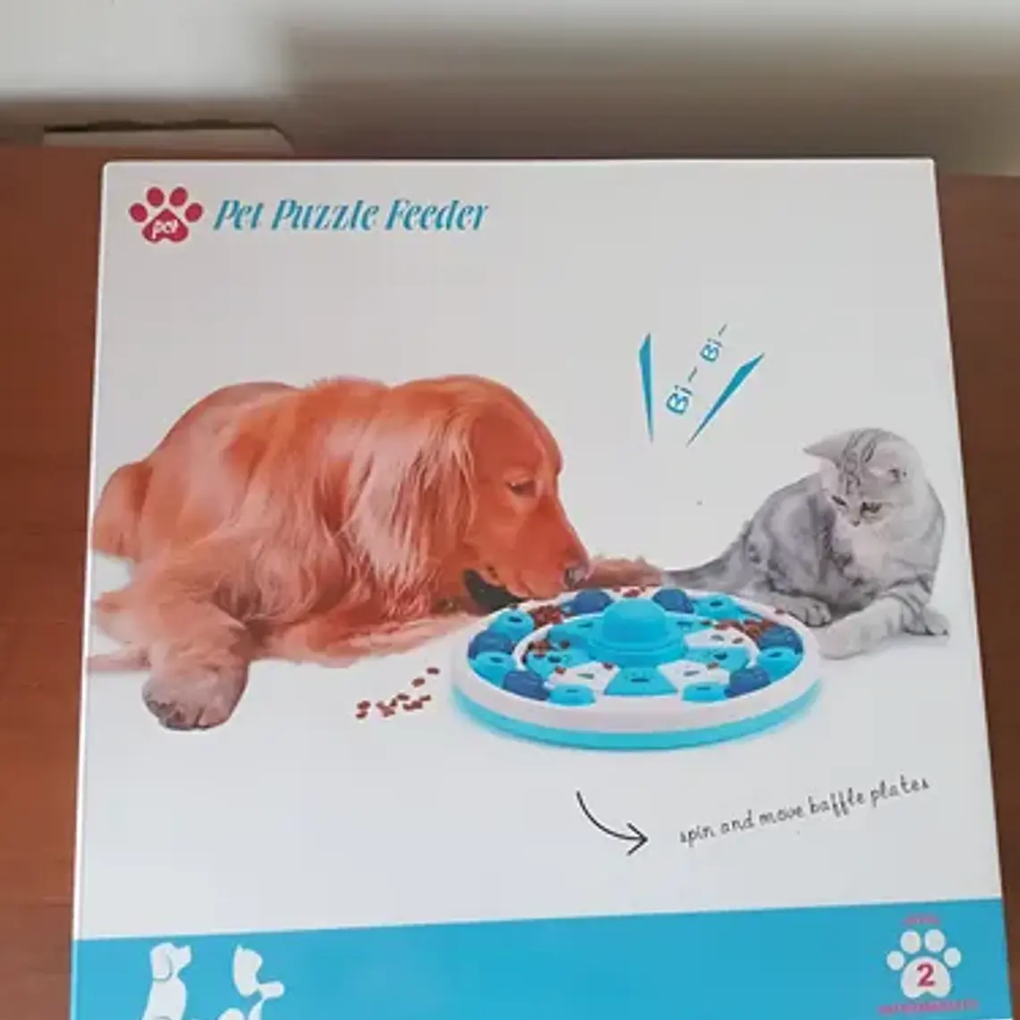 Bandeja Interactiva Comida Lenta Para Perros Mascotas 3