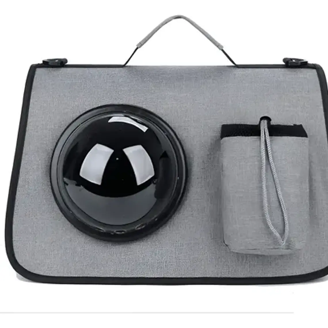 Bolso Transporte Perro Y Gato Cúpula Transparente Mascotas 1