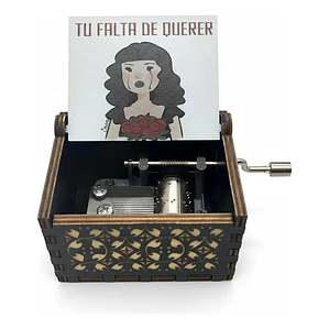 Caja Musical Manivela Mon Laferte Tu Falta De Querer Intro