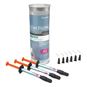Kit Composite Foto T Com Flow 3 Jeringas Resina Dental Flow