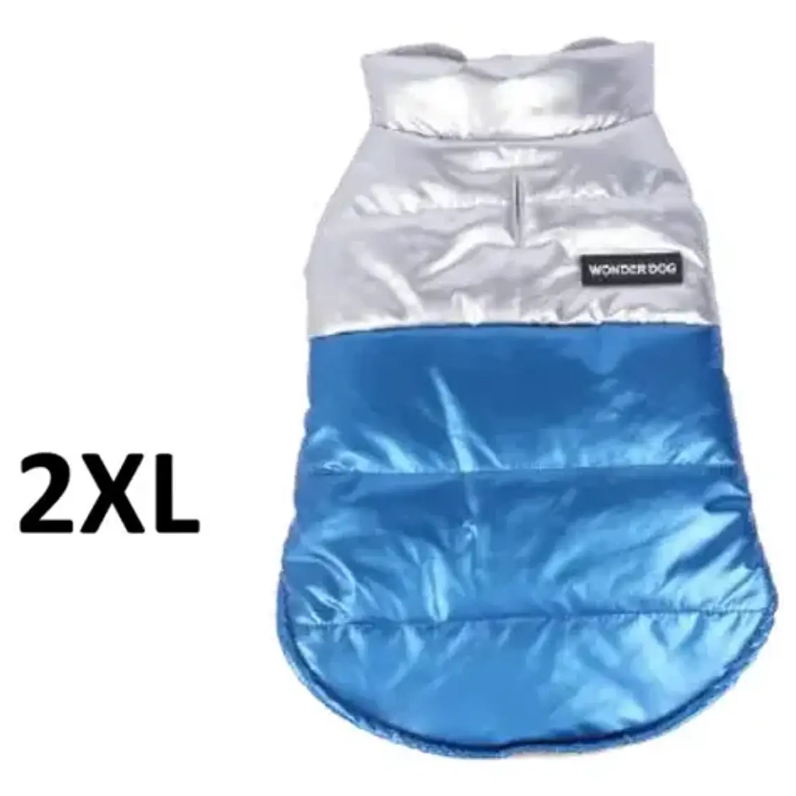 Parka Perro Grande Cuerina Metálica Wonderdog Mascotas 5