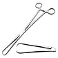Pinza Pozzi 23cms Pacard, Ginecología - Miniatura 1