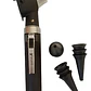 Otoscopio Led Optica +10 Conos + Pilas Recargables Por Usb Color Negro - Miniatura 6
