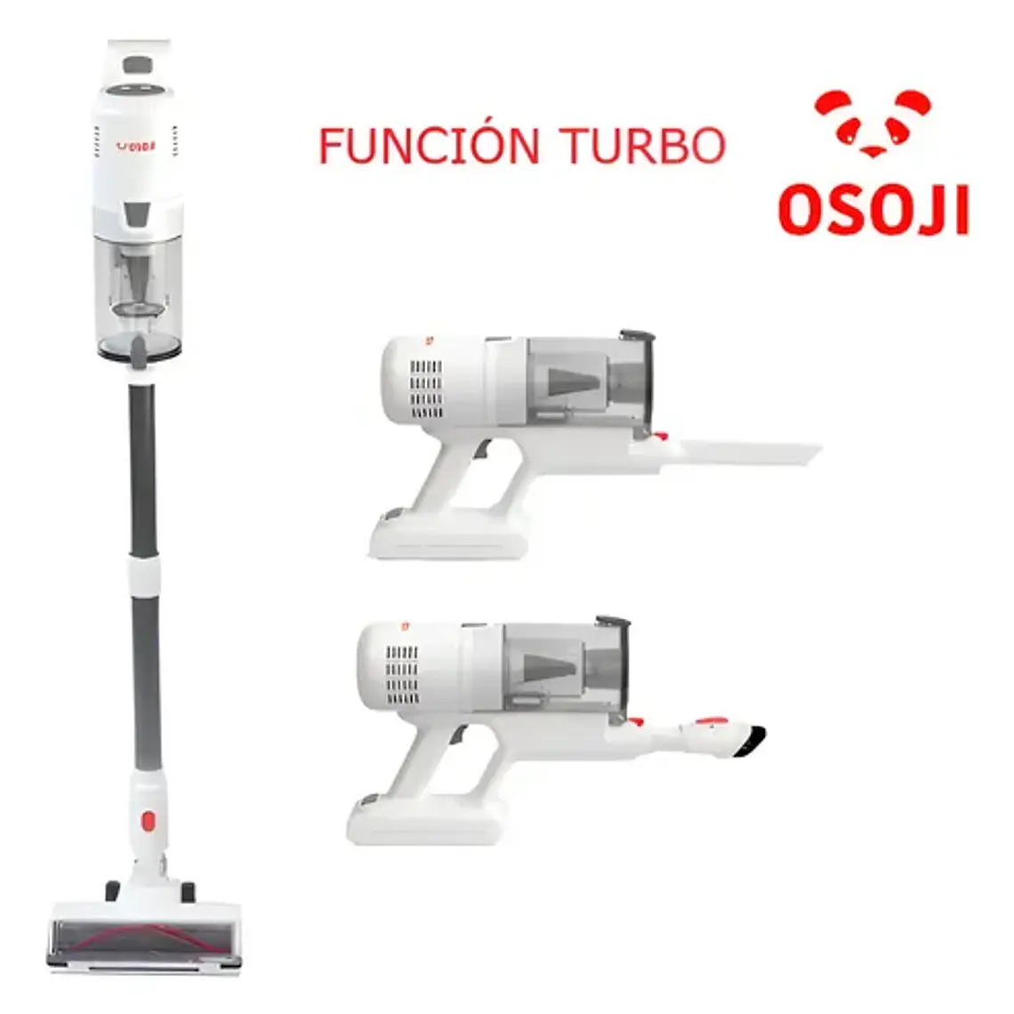 Aspiradora Inalámbrica Osoji D300 Plus 650w Color Blanco 1