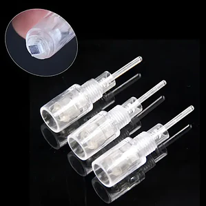 Set 10 Agujas Micropigmentación Nano Dermógrafo Charmant