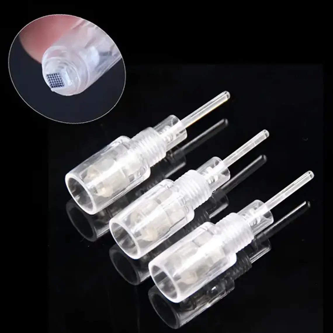 Set 10 Agujas Micropigmentación Nano Dermógrafo Charmant 1