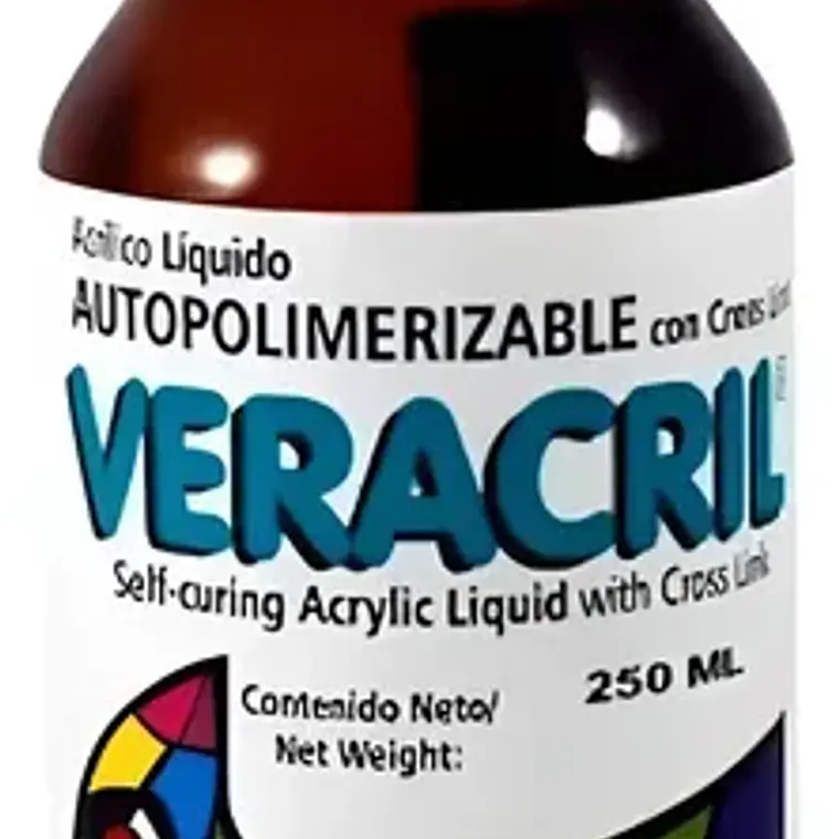Monómero Veracril Autocurado Líquido Dental 250cc Premium 1