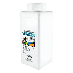 Acrílico Veracril Autocurado Transparente 1 Kg. Premium