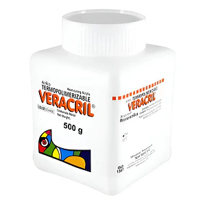 Acrílico Termocurable Veracril Rosado Jdo 500 Gr Termocurado