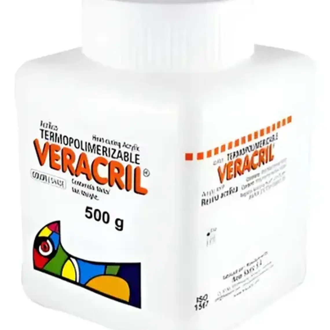 Acrílico Termocurable Veracril Rosado Jdo 500 Gr Termocurado 3