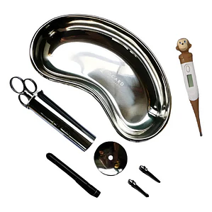 Kit Completo Lavado Oído Pacard + Linterna + Termómetro Niño