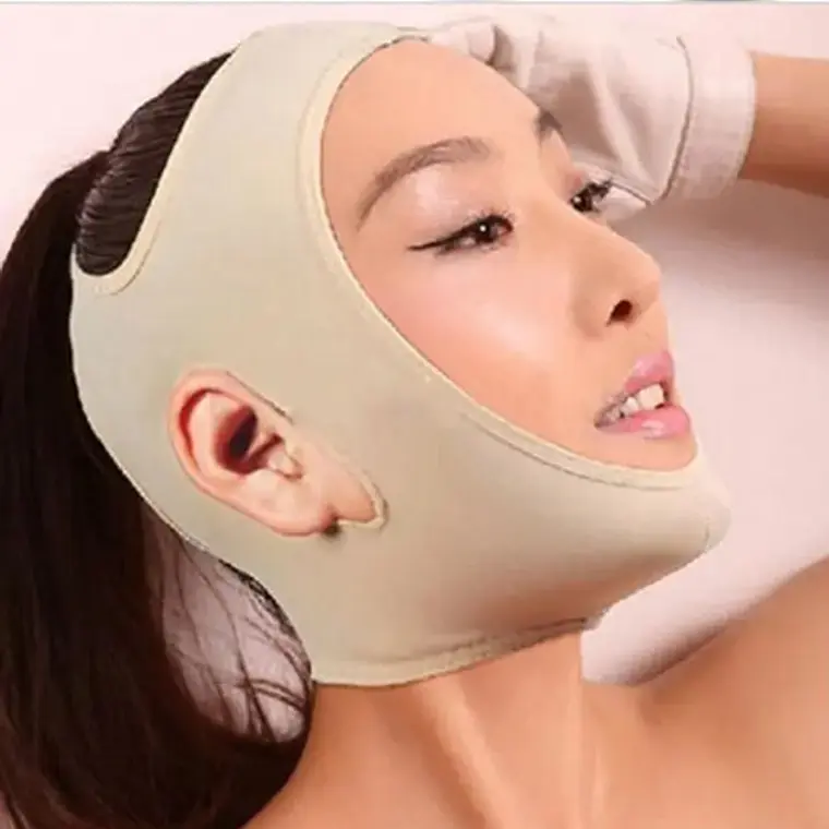 Mentonera Faja Facial Papada Rostro Medidas Full 7