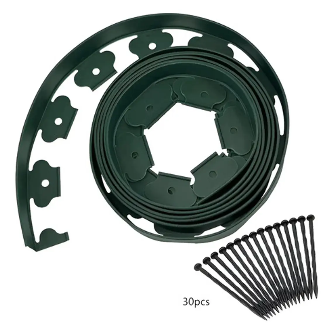 Limitador De Jardín Separador De Césped Verde O Negro 10m 1