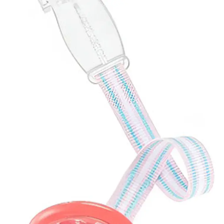 Set Chupete Fisiológico Bebés Curaprox + Sujetador Comodidad 11