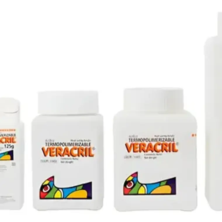 Acrílico Veracril Termocurado Transparente 1 Kg. Premium 2