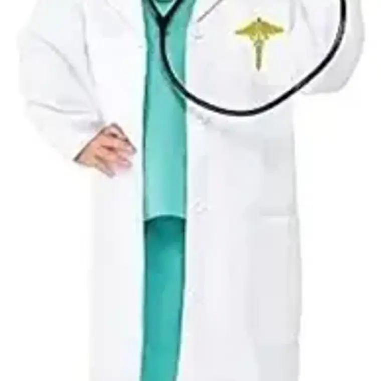 Disfraz Doctor Niños Médico Doctora Disfraces Con Accesorios 6