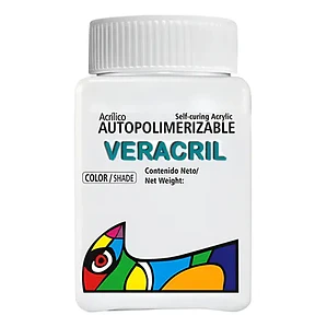 Acrílico Autocurado Veracril Rosado Jdo 500 Gr. Premium