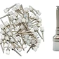 Pack 100 Escobillas Profilaxis Dental Blancas En Caja - Miniatura 1
