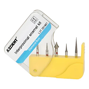 Fresas Kit Interproximal Para Pulido Dental Set 5u Santiago Amarillo