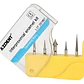 Fresas Kit Interproximal Para Pulido Dental Set 5u Santiago Amarillo - Miniatura 1