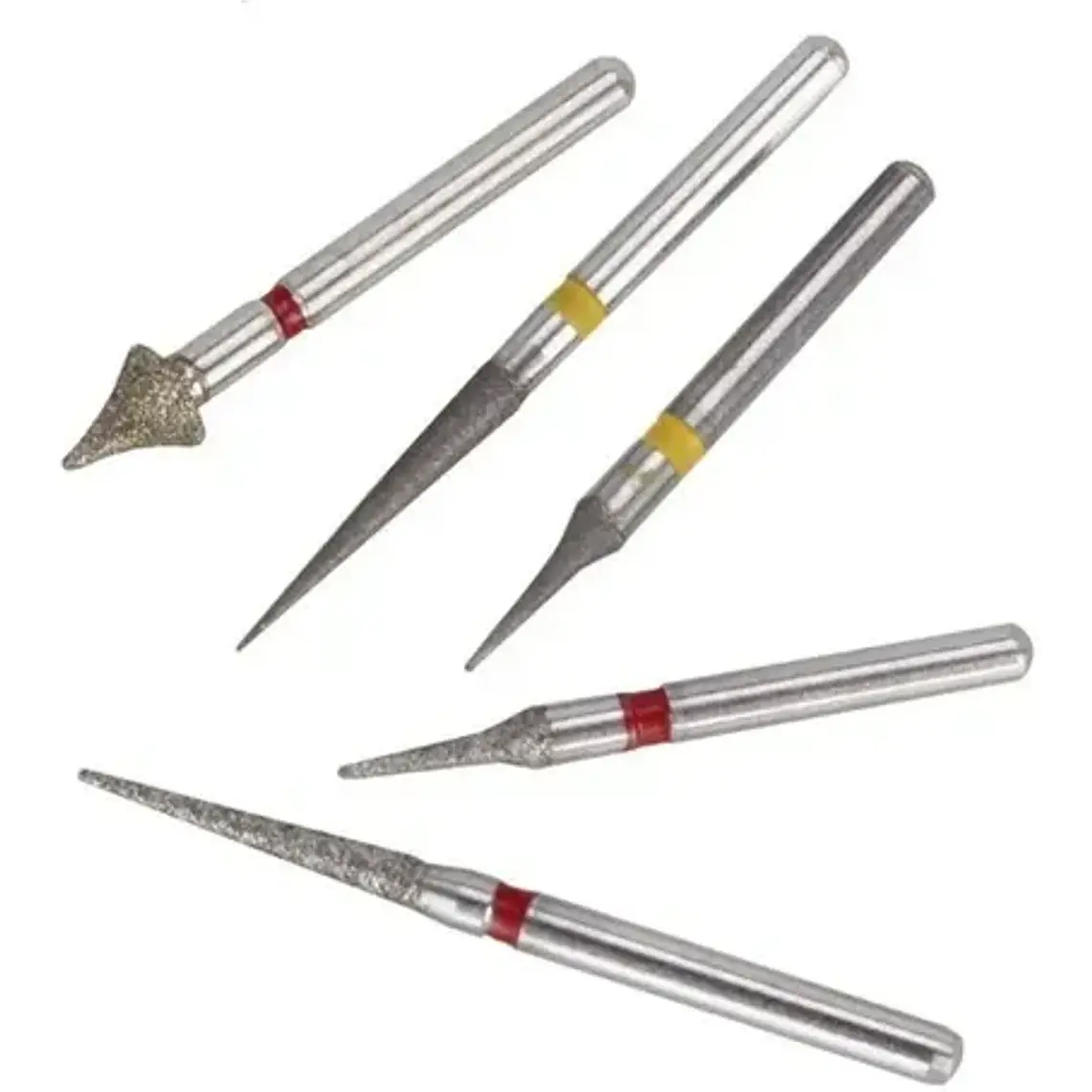 Fresas Kit Interproximal Para Pulido Dental Set 5u Santiago Amarillo 3