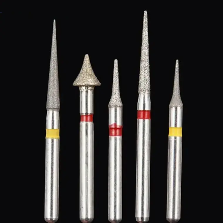 Fresas Kit Interproximal Para Pulido Dental Set 5u Santiago Amarillo 5