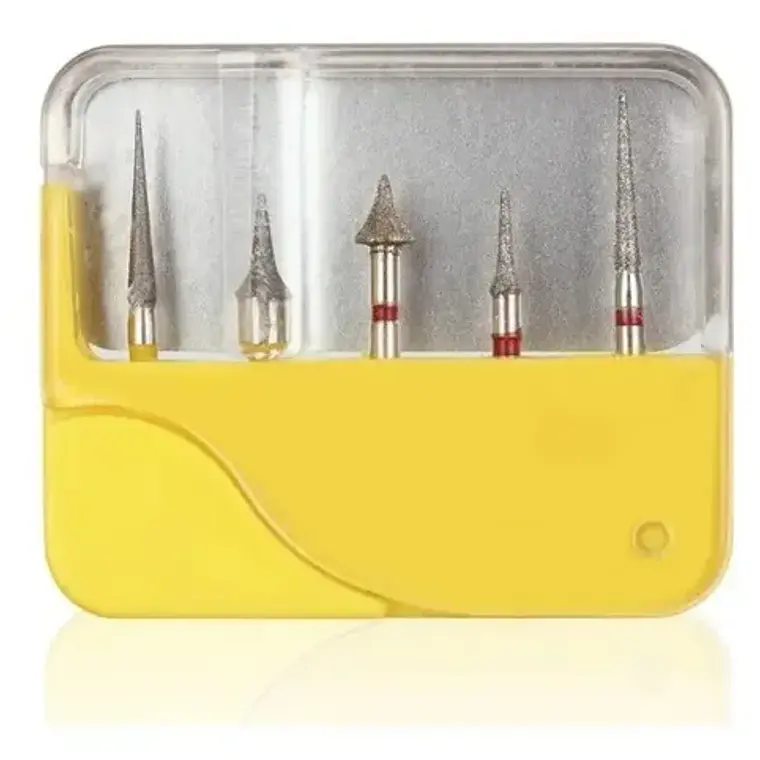 Fresas Kit Interproximal Para Pulido Dental Set 5u Santiago Amarillo 6