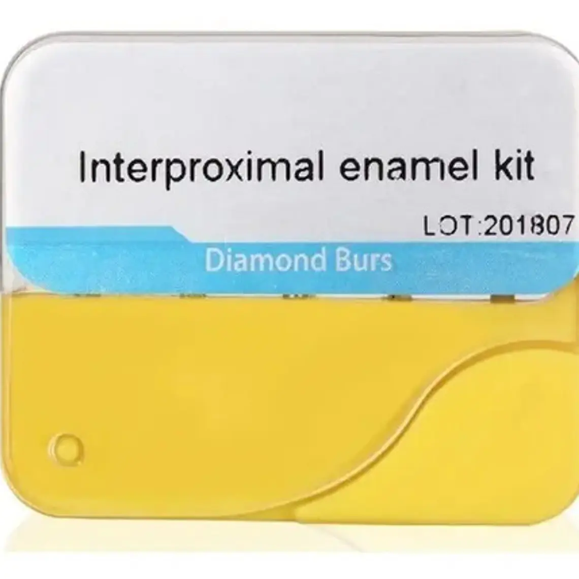 Fresas Kit Interproximal Para Pulido Dental Set 5u Santiago Amarillo 8