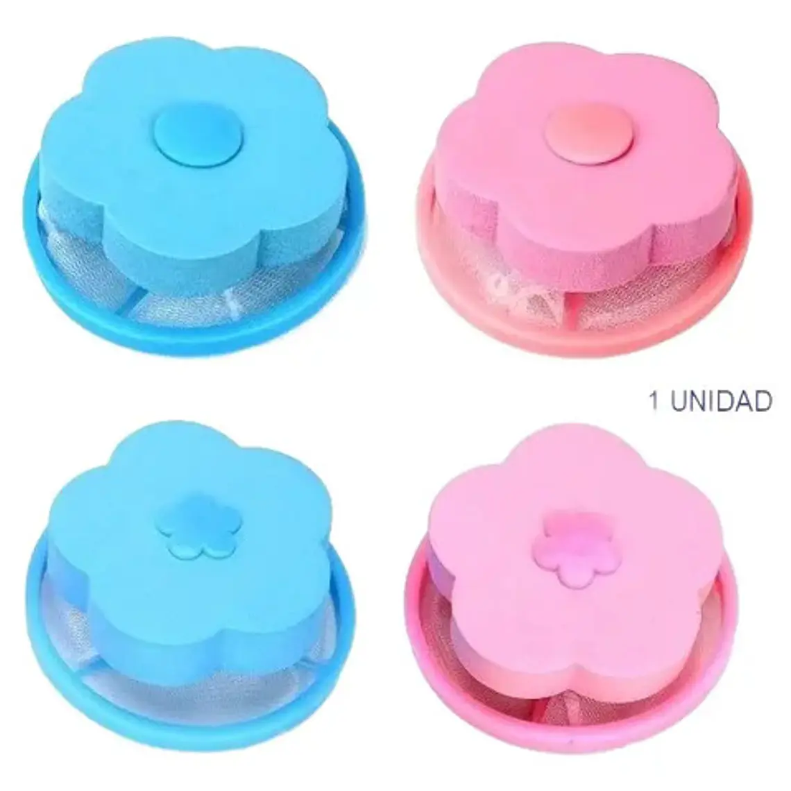Removedor Quita Pelos Mascotas Lavadora Perros Ropa Sofas Color Rosado 1