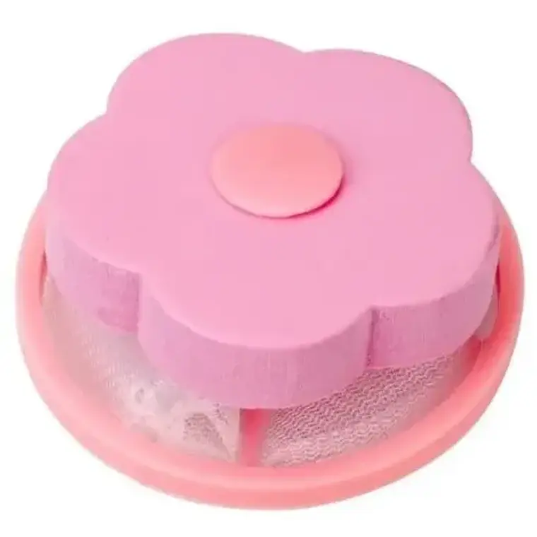 Removedor Quita Pelos Mascotas Lavadora Perros Ropa Sofas Color Rosado 3
