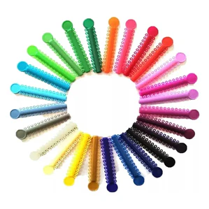 Ligaduras Ortodoncia Elásticos Multicolores Las Más Lindas